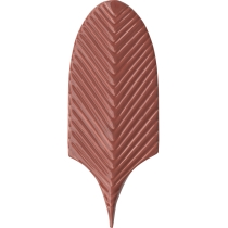 PLURIFY - 3X8 FEATHER, RED, GLOSSY